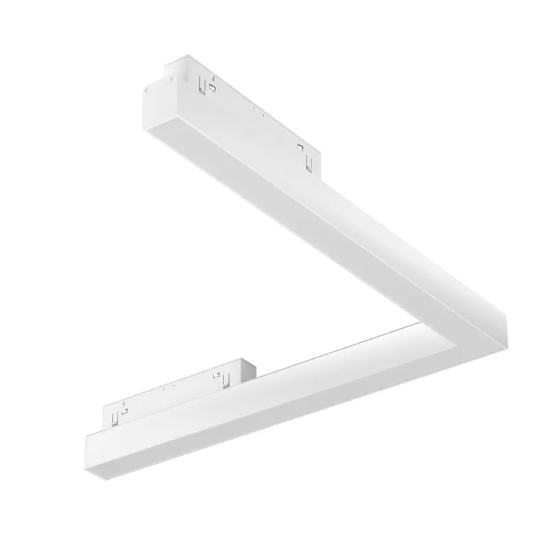 Darmowy zwrot Reflektor szynowy Maytoni Basis Angle TR042-4-24W3K-WW-DS-W, biały, aluminium, LED 24W 3000K, jednofazowy system szynowy