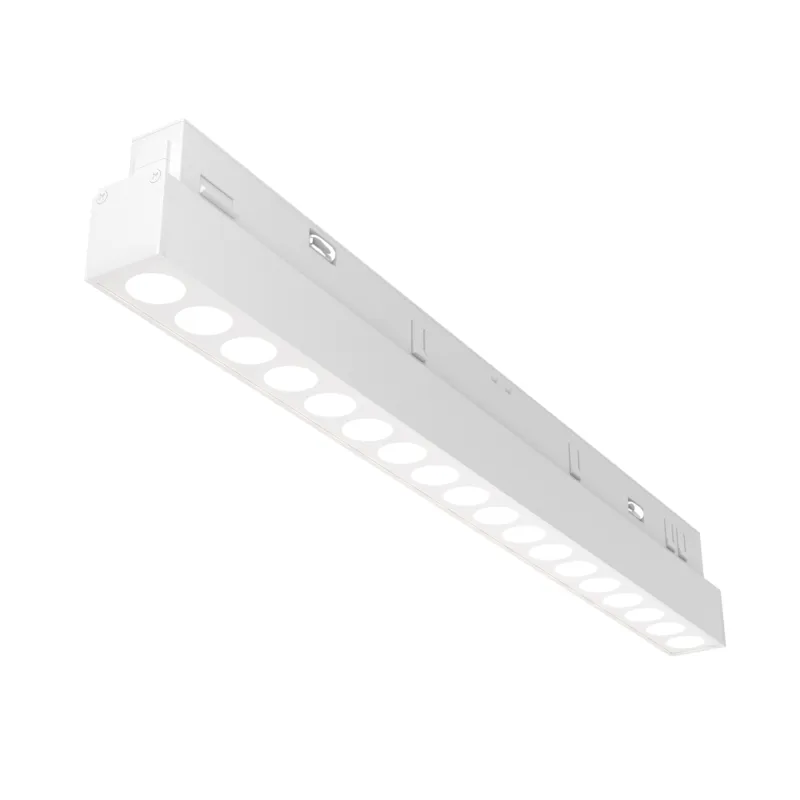 Hit cenowy Reflektor szynowy Points Maytoni TR031-4-18W3K-S-DS-W, 18W LED, 3000K, ściemnialny, aluminium, biały
