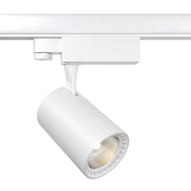 Reflektor szynowy TR029-3-10W4K-S-W Maytoni Vuoro TR029‑3‑10W4K‑S‑W, aluminium, biały; LED 10 W 4000 K; trójfazowy system szynowy Tani