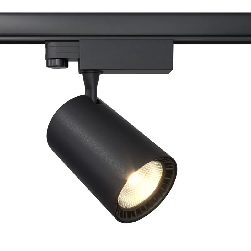 Reflektor szynowy TR029-3-26W3K-S-B Maytoni Vuoro TR029‑3‑26W3K‑S‑B, aluminium, czarny; LED 26 W 3000 K; trójfazowy system szynowy Najlepsza cena