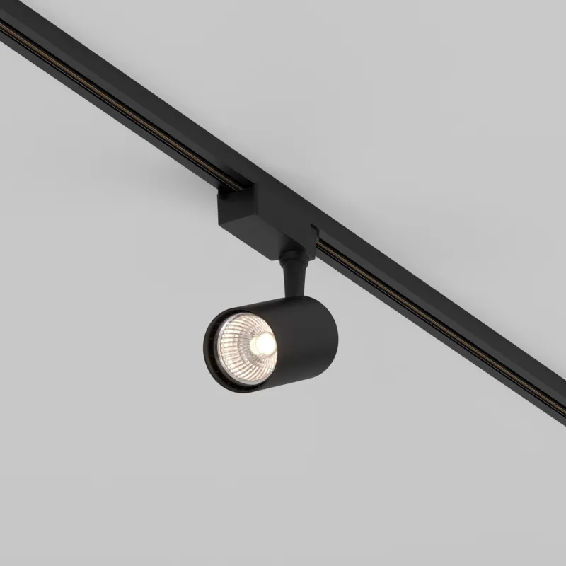 Premium Reflektor TR003-1-10W3K-S-B Maytoni Vuoro LED 10W 3000K, czarny, aluminium, do systemu jednofazowego