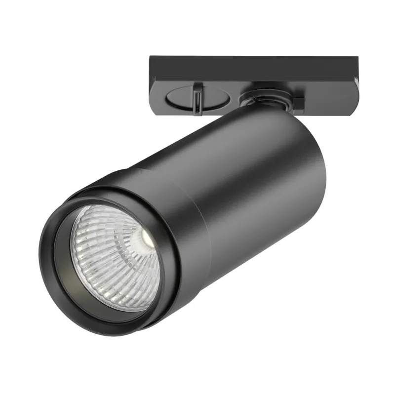 Reflektor TR021-1-124K-Z-B Maytoni Focus Zoom LED 12W, czarny, do systemu jednofazowego Łatwy zwrot