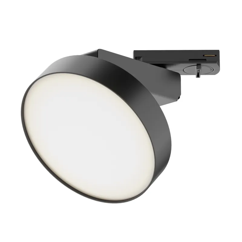 Bestseller Reflektor TR043-1-12W3K-B Maytoni Zon LED 12W 3000K, czarny, metal i aluminium, do systemu jednofazowego