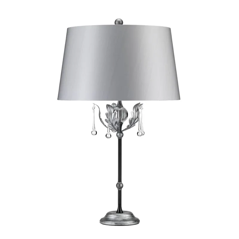 Bezpieczna płatność Lampa stojąca Amarilli AML-TL-BLK-SIL Elstead Lighting 1x60W E27 Stal Szary