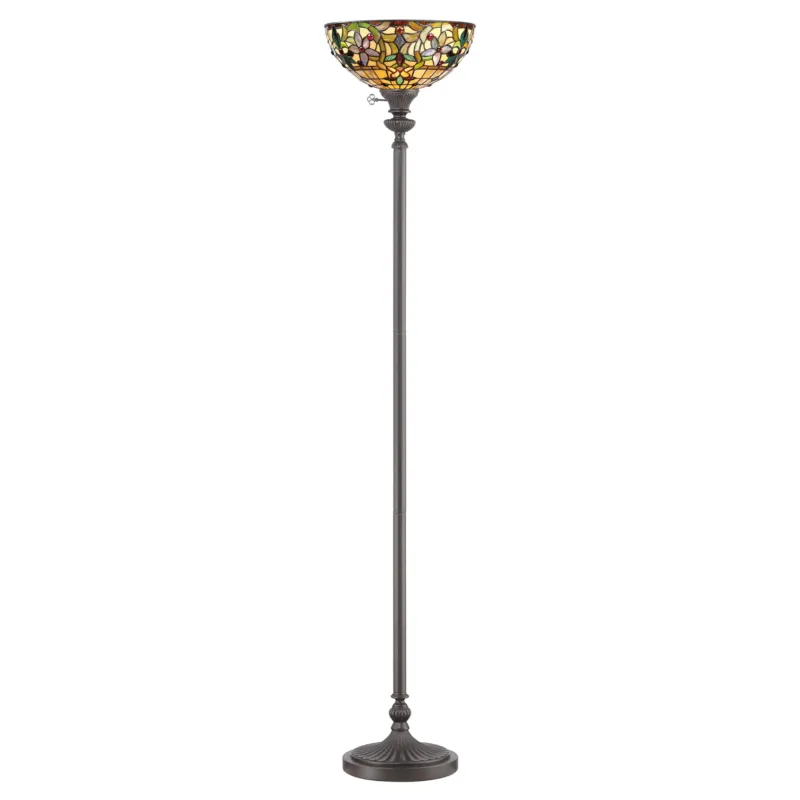 Zniżka Lampa stojąca Kami QZ-KAMI-UL Elstead Lighting 1x100W E27 Metal Wielokolorowy
