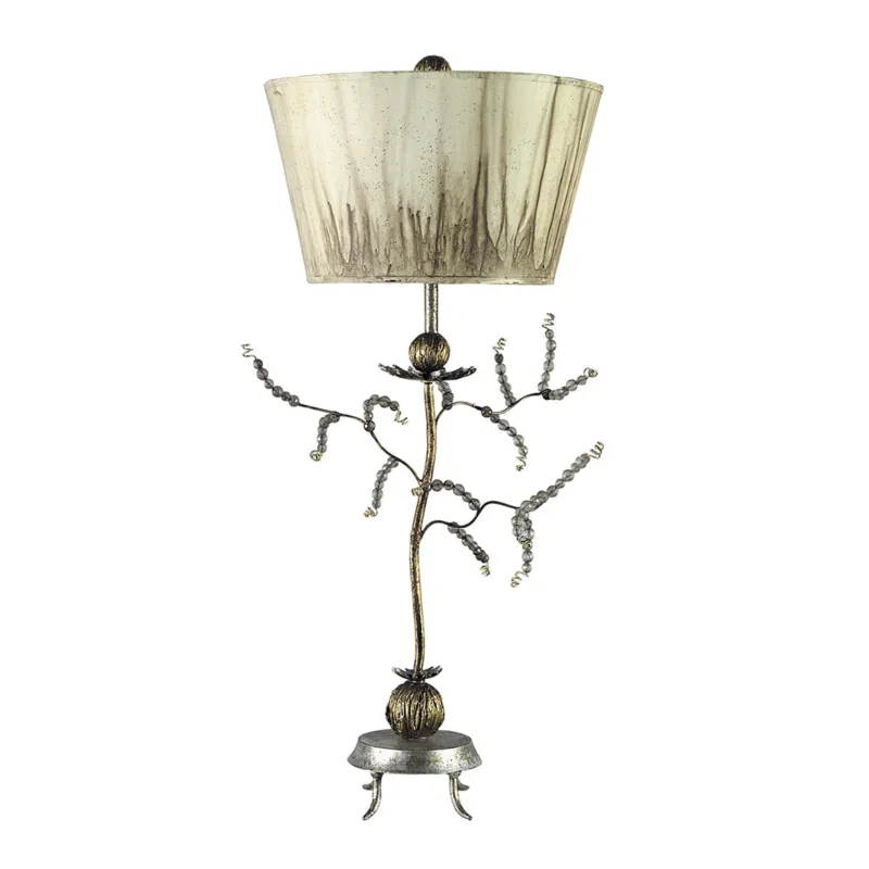 Lampa stojąca Kristal FB-KRISTAL-TL Elstead Lighting 1x60W E27 Złoty Ostatnie sztuki