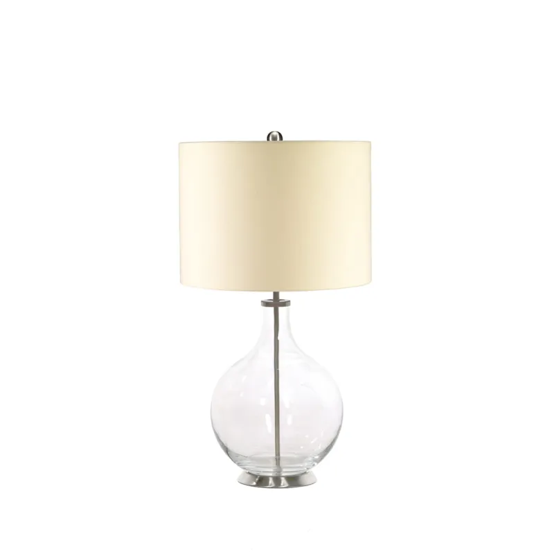 Bestseller Lampa stojąca Orb ORB-TL-CLEAR Elstead Lighting 1x60W E27 Szkło Beżowy