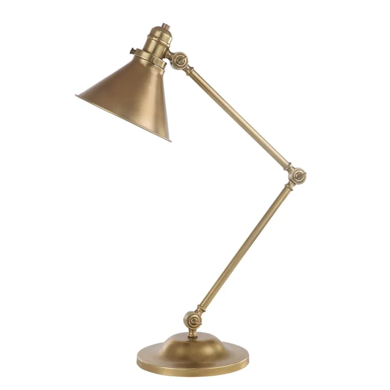 Lampa stojąca Provence PV-TL-AB Elstead Lighting 1x60W E27 Stal Mosiądz Premium