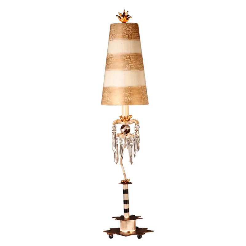 Lampa stołowa Birdland FB-BIRDLAND-TL Elstead Lighting 1xE27 Stal miękka Czarno-biały Oferta