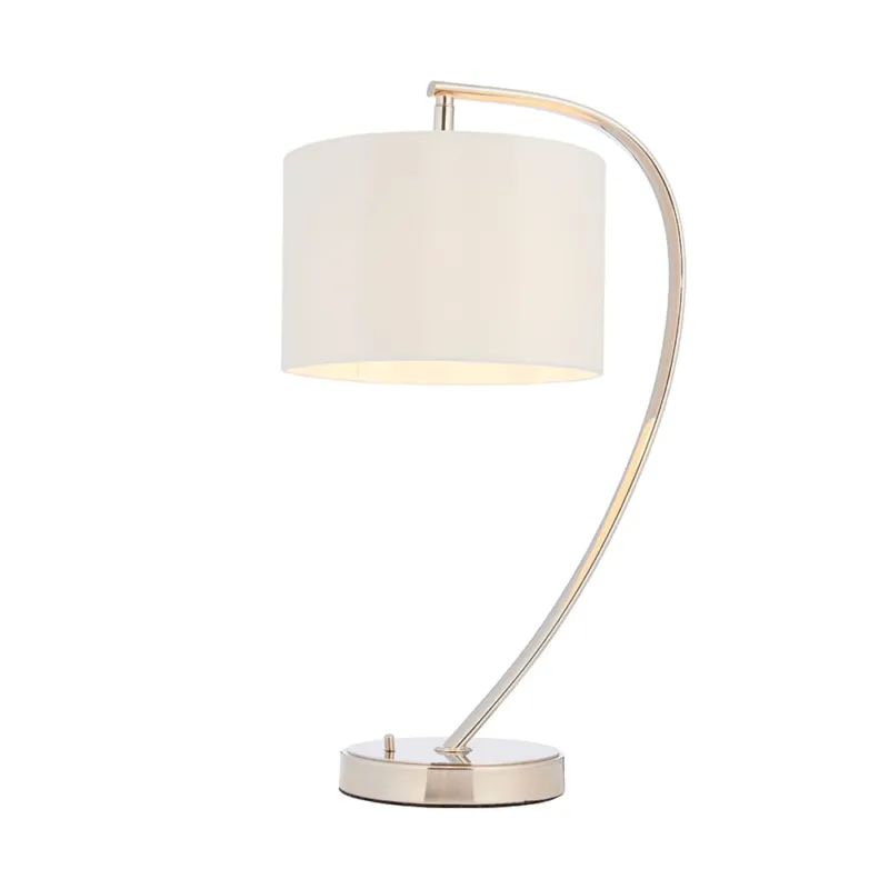 Najlepsza cena Endon Lampa stojąca Josephine 1x40W E14 Nikiel