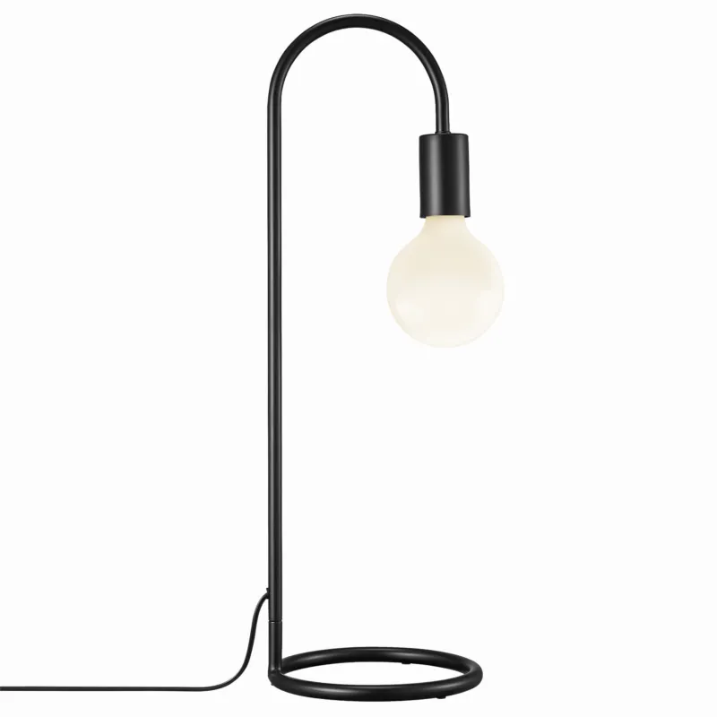 Premium Lampa stołowa PACO 2112085003 Nordlux 40W E27 Czarny Metal