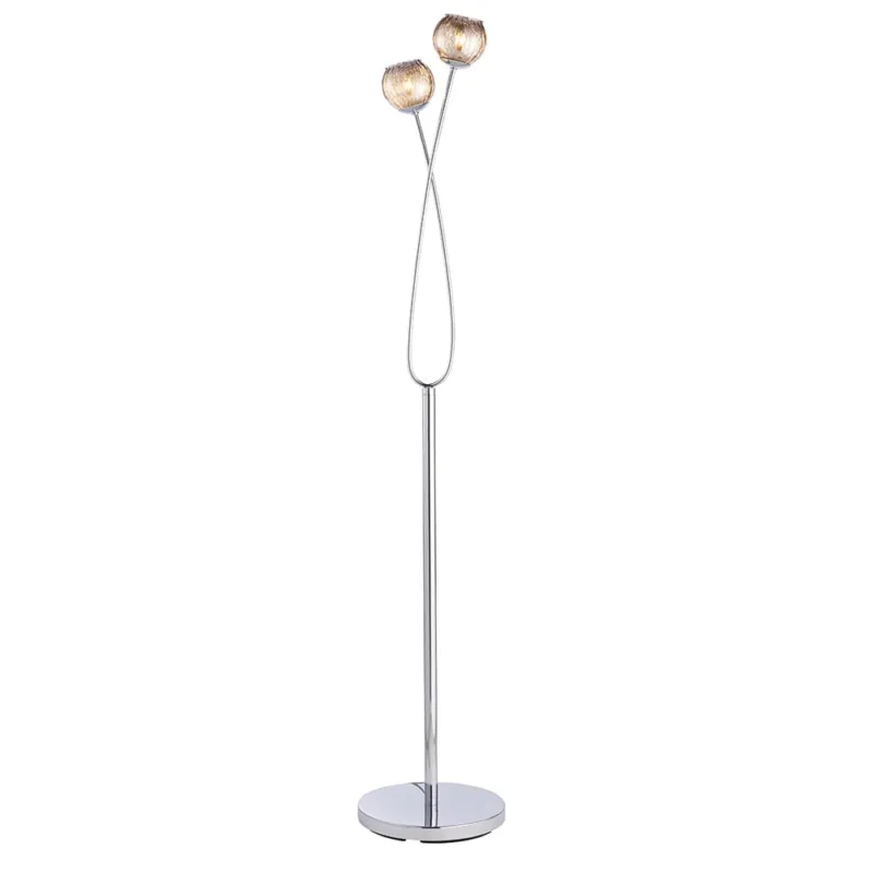 Super okazja Endon Lampa podłogowa Aerith 2x28W G9 Chrom