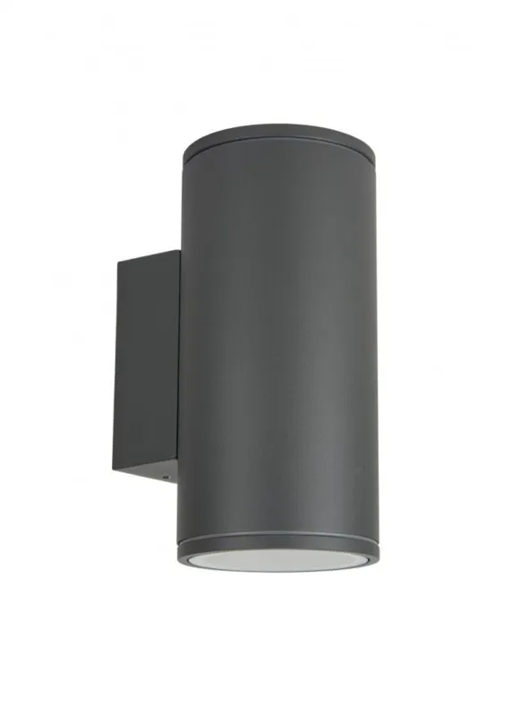 Do wyczerpania zapasów Kinkiet zewnętrzny Adela Midi M1457 DG SU-MA GU10, 2 x max 35 W, 230 V Ciemny popiel