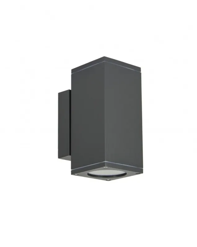 Tylko do końca tygodnia Kinkiet zewnętrzny Adela Midi M1460 DG SU-MA GU10, 2 x max 35 W, 230 V Ciemny popiel