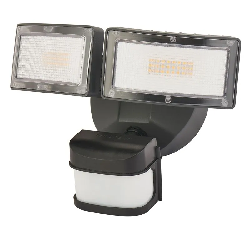 Kinkiet zewnętrzny Duo 6556-PIR SU-MA 56 x SMD LED, 36 W, 230 V Czarny Najlepsza cena