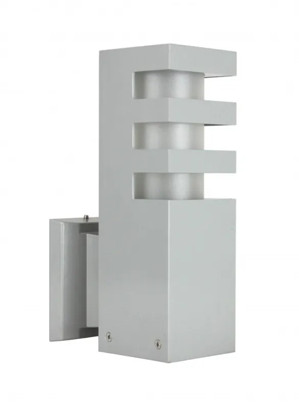 Wyjątkowa oferta Lampa elewacyjna kinkiet RADO K AL SU-MA E27, 1 x 18 W, 230 V Srebrny