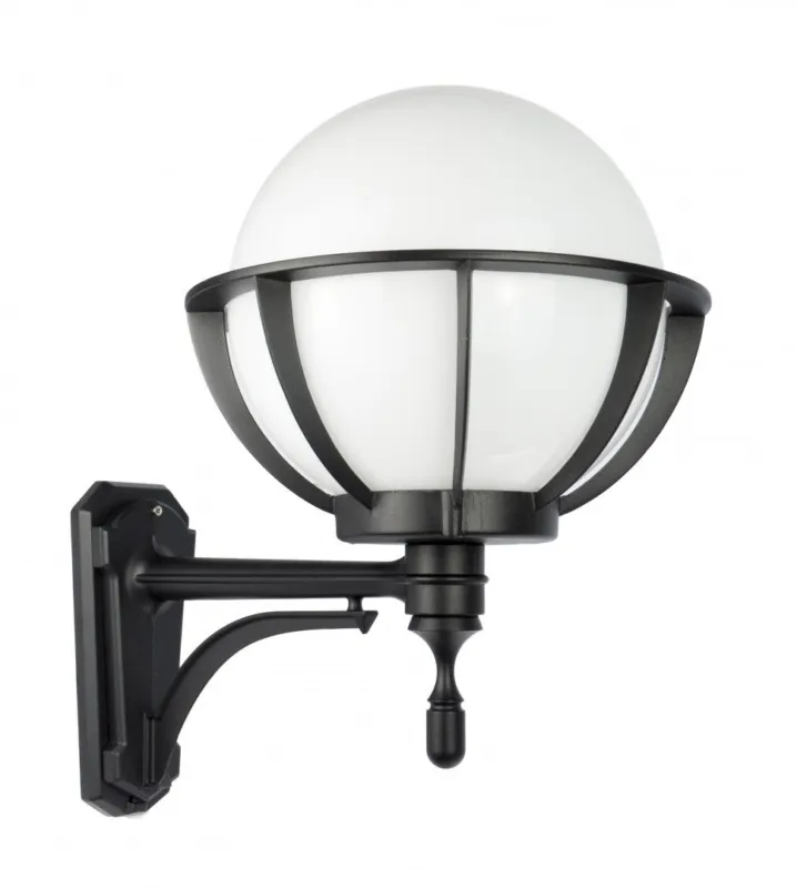 Dostępne od ręki Lampa ogrodowa kula Kule z koszykiem 250 K 3012/1/KPO 250 U SU-MA E27, 1 x 60 W, 230 V Czarny, patyna