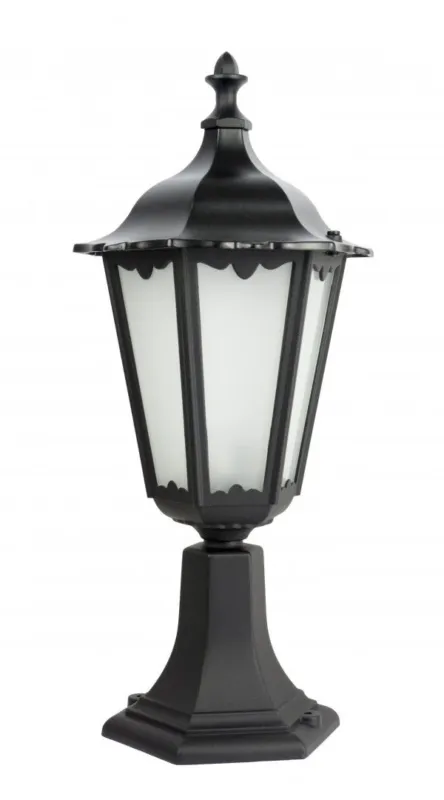 Szybka wysyłka Lampa stojąca latarnia Retro Classic K 4011/1 SU-MA E27, 1 x 60 W, 230 V Czarny, patyna