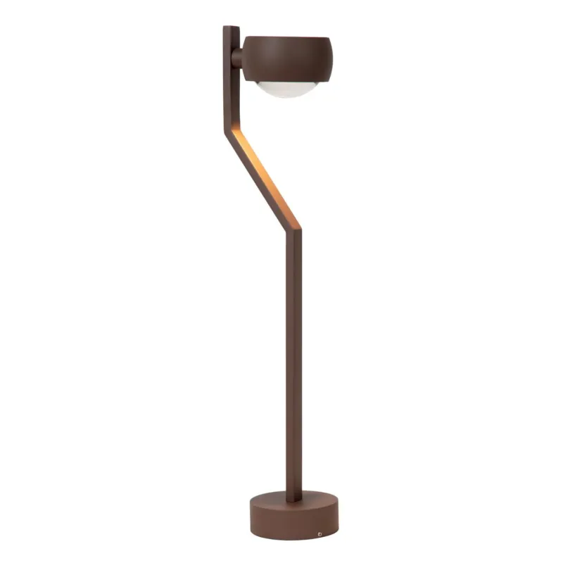 Lampa stojąca podłogowa ESTAL 33803/08/97 Lucide 1x9W LED Aluminium Brązowy Tani
