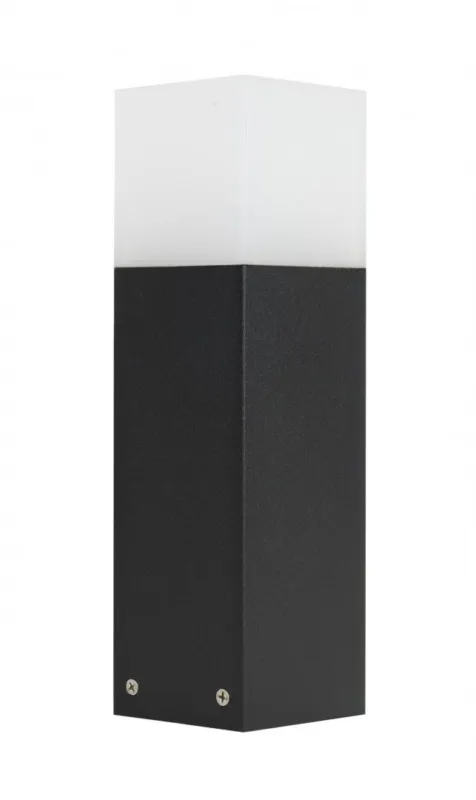Okazja Lampa stojąca słupek ogrodowy Cube CB-330 BL SU-MA E27, 1 x max 20 W, 230V Czarny