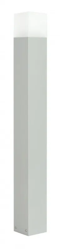 Nie przegap Lampa stojąca słupek ogrodowy Cube Max CB-MAX 1000 AL SU-MA E27, 1 x max 20 W, 230V Srebrny