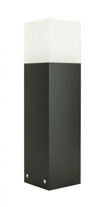 Lampa stojąca słupek ogrodowy Cube Max CB-MAX 400 BL SU-MA E27, 1 x max 20 W, 230V Czarny Bezpieczne zakupy