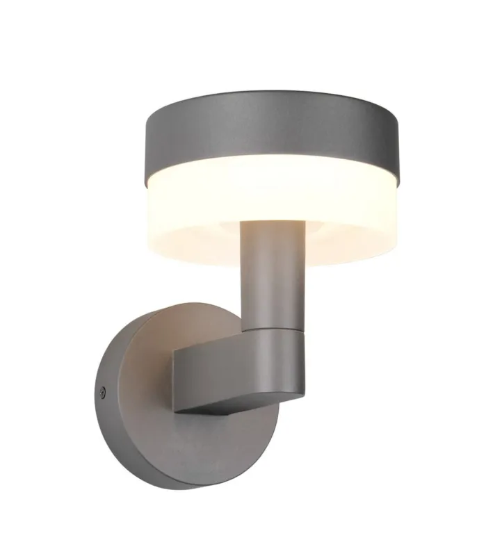 Do wyczerpania zapasów Lampa ścienna kinkiet MACKENZIE 230561142 Trio 1x8W LED Aluminium Antracyt