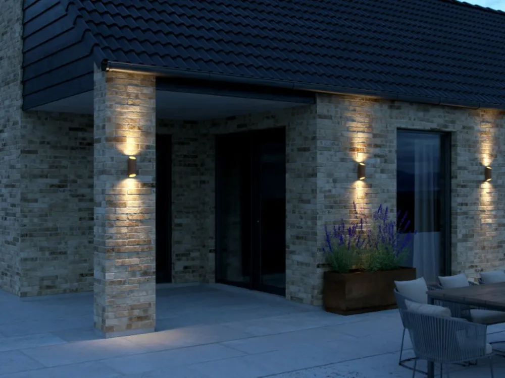 Ograniczona ilość Lampa ścienna NICO 2218231009 Nordlux 2xGU10 35W Aluminium Zardzewiały
