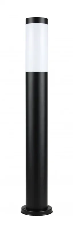 Lampa stojąca słupek ogrodowy Inox Black ST 022-650 SU-MA E27, 1 x 40 W, 230 V Czarny Ograniczona ilość