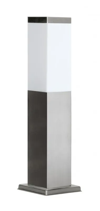 Super okazja Lampa stojąca słupek ogrodowy Inox Kwadratowa SS802-450 SU-MA E27, 1 x 40 W, 230 V