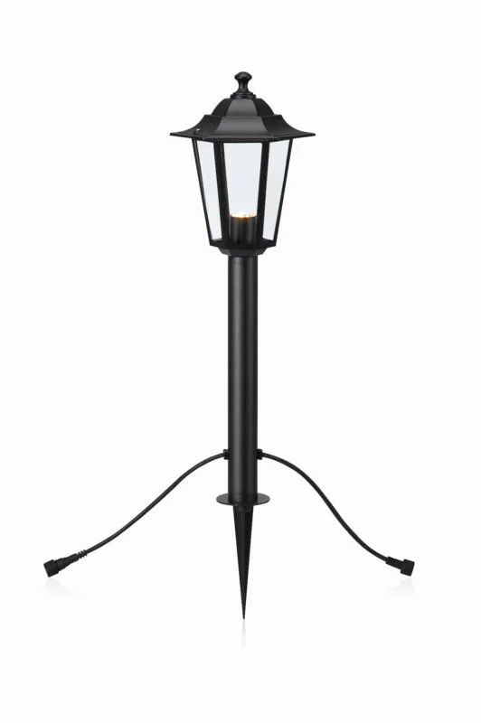 Lampa zewnętrzna Garden 107991 Markslojd 1xFIXED LED 3W Czarny CLEAR Wysoka jakość