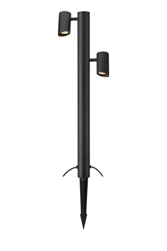 Niska cena Lampa zewnętrzna Garden Marksjold 2xDIOD/LED 12.5W Czarny Przezroczysty
