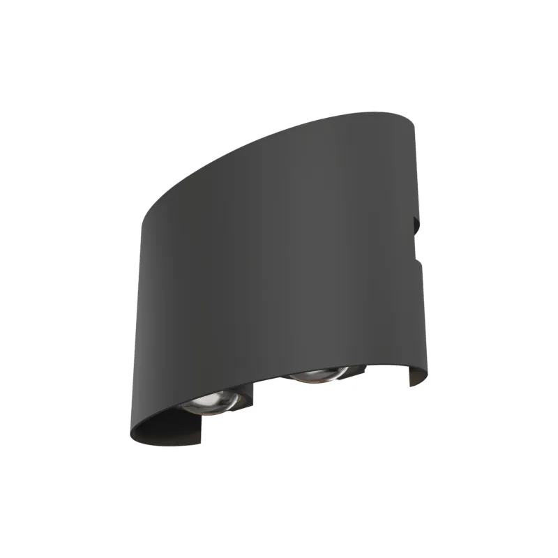 Wybór klientów Lampa zewnętrzna kinkiet Strato O417WL-L4GR3K Maytoni LEDx4W Metal/ Szary/