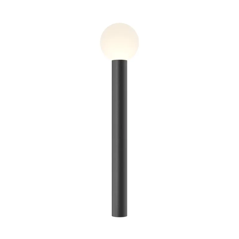 Obniżka ceny Lampa zewnętrzna Słupek oświetleniowy Bold O598FL-01B Maytoni E27x60W Aluminium/ Czarny/