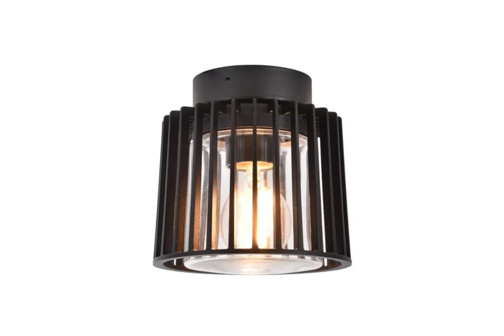 Lampa zewnętrzna Shyne 6397501012 Lutec 1xE27 25W Czarny Aluminium Ostatnie sztuki