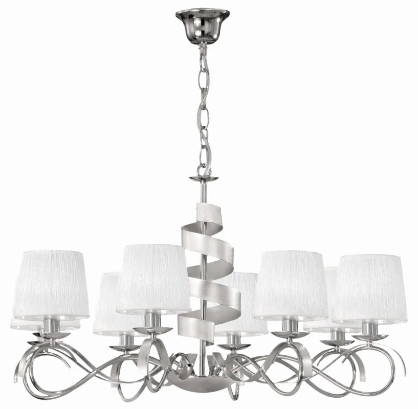 Lampa wisząca Candellux Denis chromowa 8×E14 Kup teraz