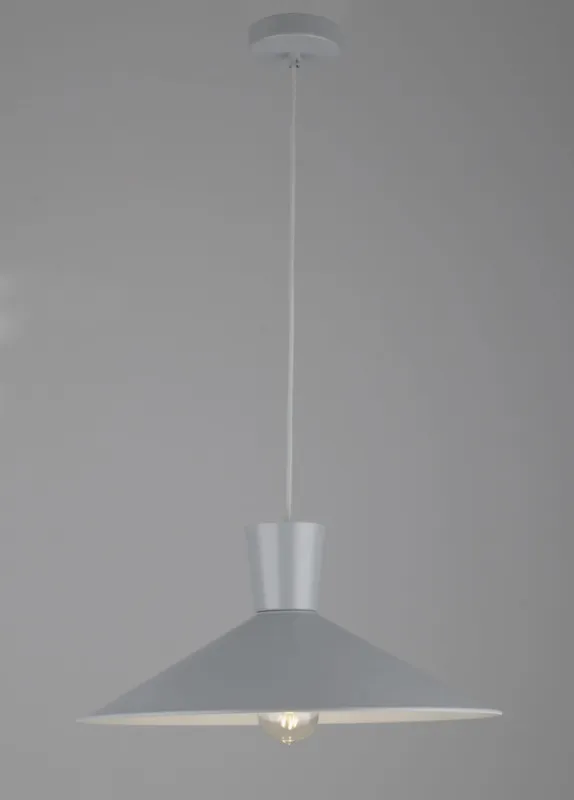 Wyprzedaż Lampa wisząca Candellux Elista szara E27