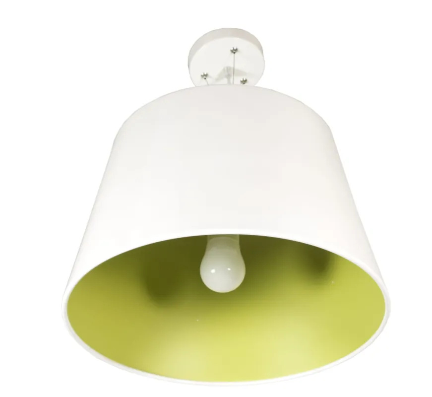 Lampa wisząca Candellux Enyo biała 1×E27 Ostatnia szansa