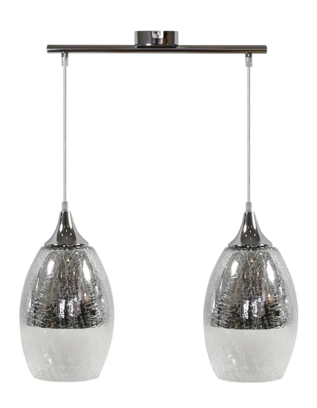 Kup teraz Lampa wisząca Candellux Celia srebrna 2×E27