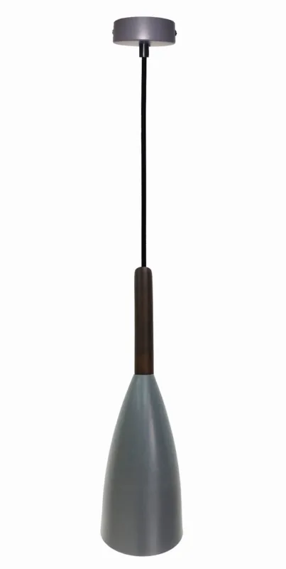 Lampa wisząca Candellux Flen II szara 1×E27 Nie przegap