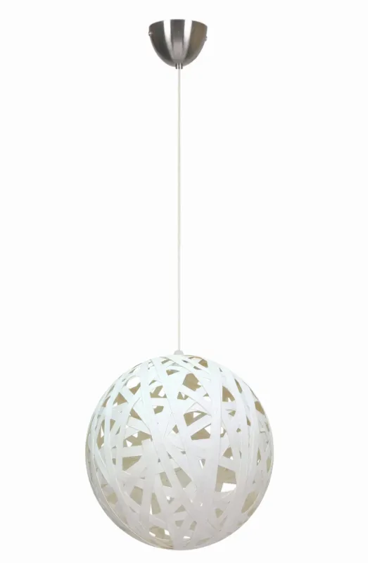 Lampa wisząca Candellux Frida biała 1×E27 Szybka dostawa