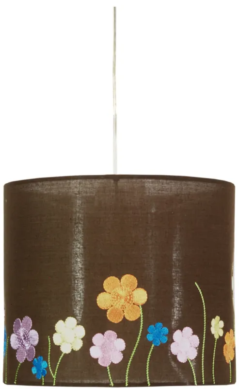 Premium Lampa wisząca Candellux Garden biała z białym abażurem 1×E27