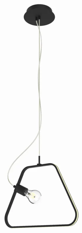 Lampa wisząca Candellux Ikaria czarna LED Oferta