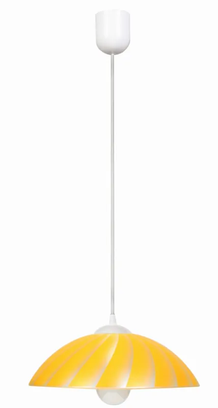 Ostatnia szansa Lampa wisząca Candellux Kamila żółta 1×E27