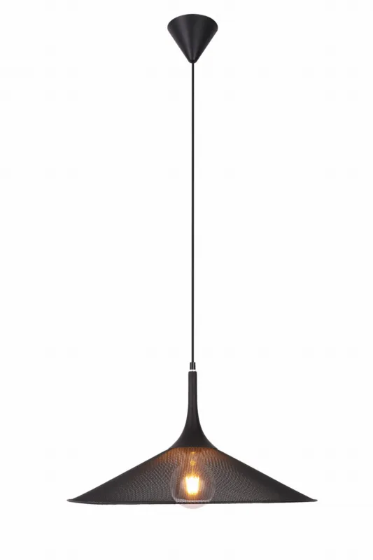 Okazja Lampa wisząca Candellux Kiruna L1 czarna 1×E27