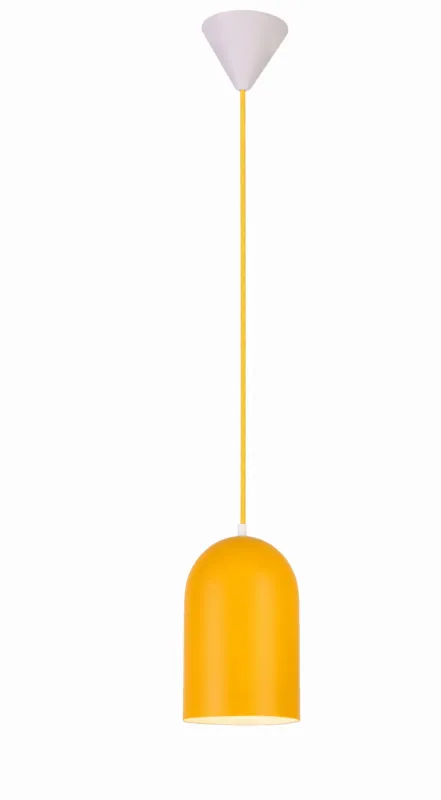 Wyjątkowa oferta Lampa wisząca Candellux Oss żółta 1×E27