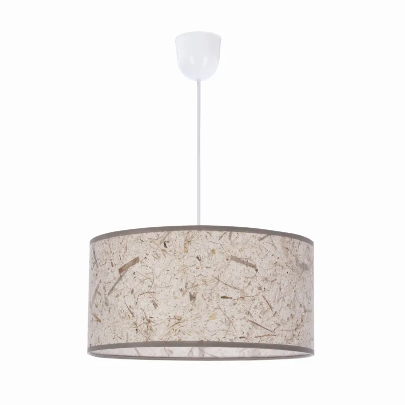Lampa wisząca Candellux Papirus beżowa 1×E27 Nie przegap