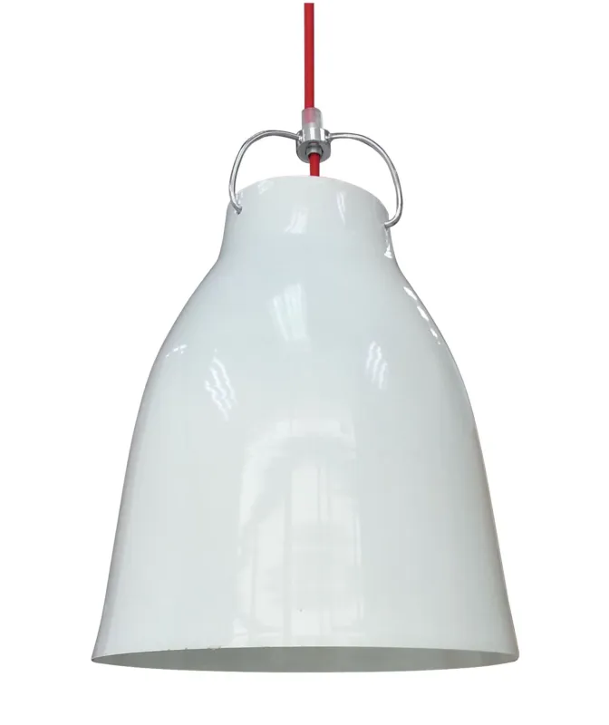 Ostatnie sztuki Lampa wisząca Candellux Pensilvania biała 1×E27