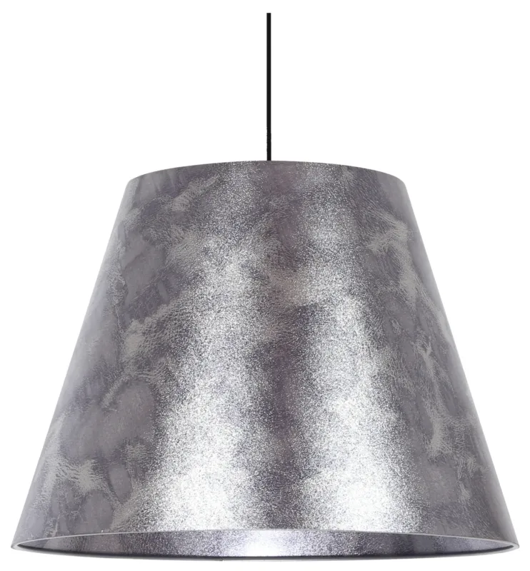 Lampa wisząca Candellux Platino srebrno-brązowa 1×E27 Ostatnie sztuki