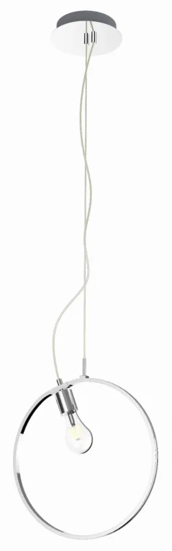 Cena promocyjna Lampa wisząca Candellux Skiros chromowana 2×E27 z LED